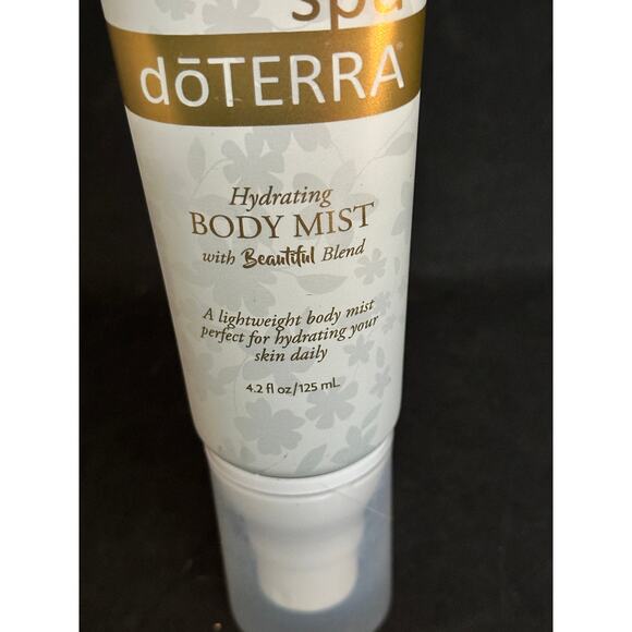 Doterra Spa Hydrating Body Mist with Beautiful Blend; 4.2 oz; 90% full - Picture 2 of 3